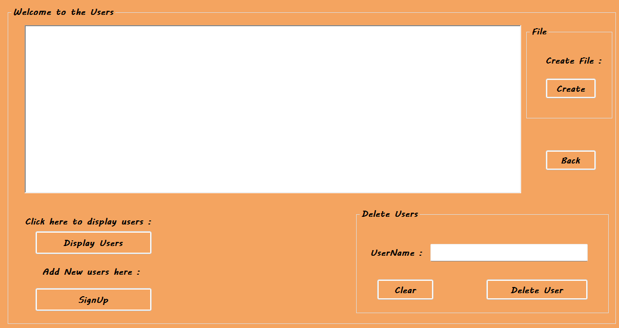 User Control