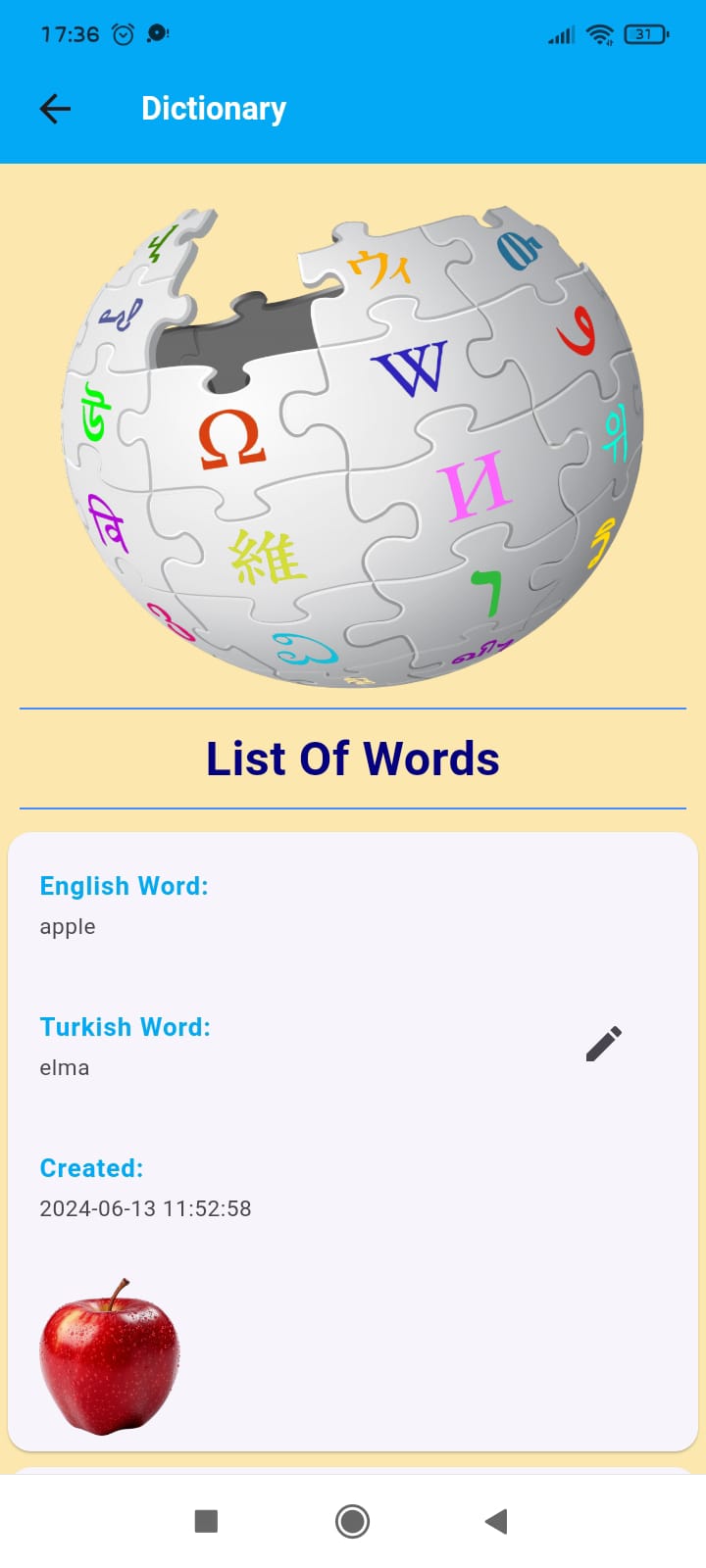 Word List